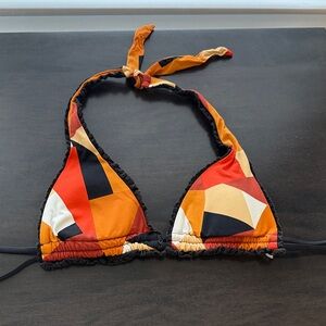 Geometric Triangle Bikini Top